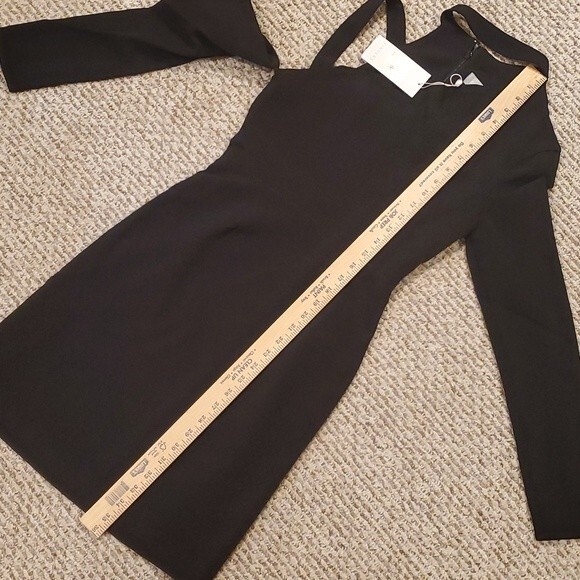 New Finders Keepers black cutout short mini sexy bodycon party dress size XS - Picture 7 of 9